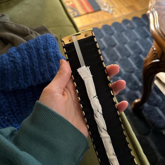 Vintage Gold Statement Belt 80s 90s Metallic Fashion Costume Accessory - Picture 4 of 5